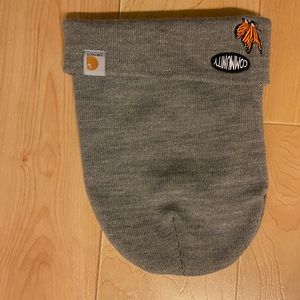 Carhartt winter hat with small patch